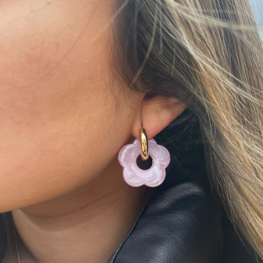 AROS FLOR PINK